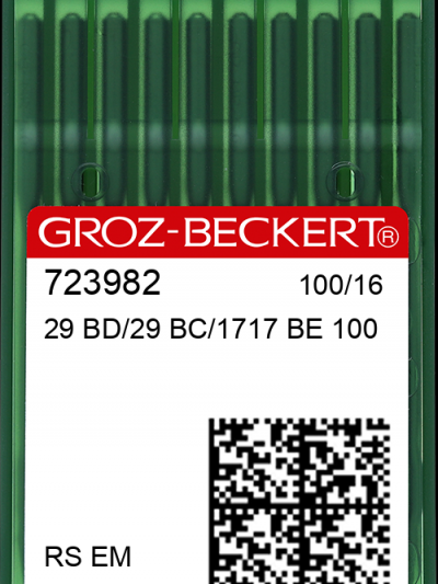 29 BD/29 BC/1717 BE 100